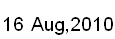 16 August, 2010