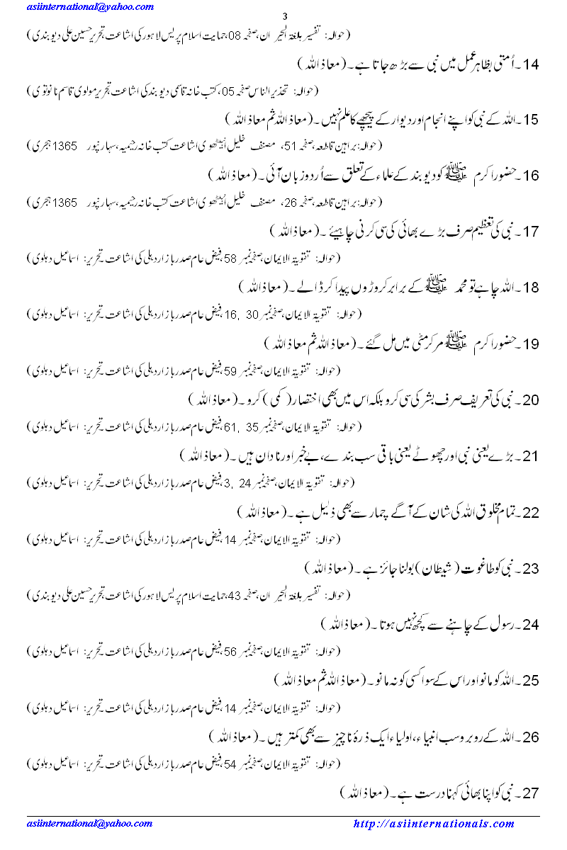 قانون توہین رسالت اور ہماری تنظیمیں - Role of religious organization 