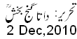 2 Dec, 2010