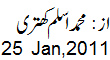 25Jan11