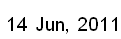 14 June, 2011