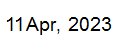 11 Apr, 2023