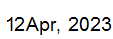 12 Apr, 2023