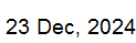 23 Dec, 2024