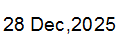 28 Dec, 2025