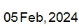 5 Feb, 2024