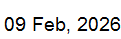 9 Feb, 2026