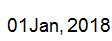 1st Jan, 2018