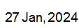 27 Jan, 2024