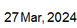 27 Mar, 2024
