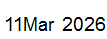 11 Mar, 2026
