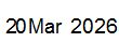 20 Mar, 2026