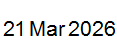 21 Mar, 2026