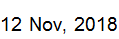 12 Nov, 2018