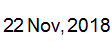 22 Nov, 2018