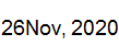 26 Nov, 2020