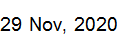 29 Nov, 2020