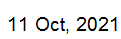 11 Oct, 2021